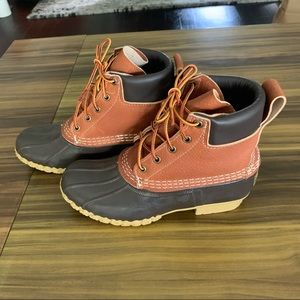 Women's LL Bean Boot, 6" Tumbled-Leather Size 6M